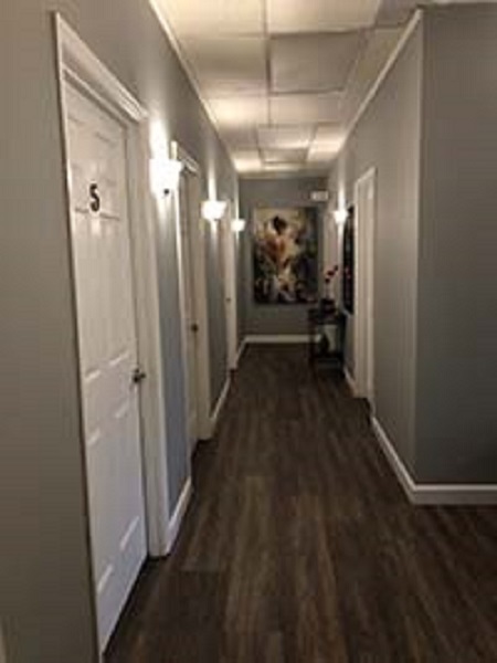 Hallway Inside The Clinic